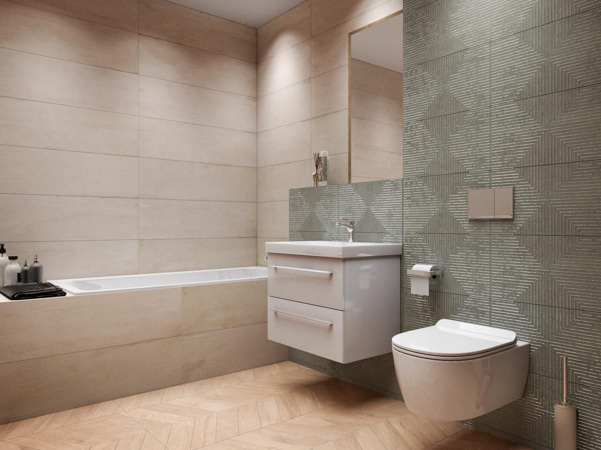 Toalety podwieszane nadają łazience nowoczesny charakter i są praktyczne w użytkowaniu.